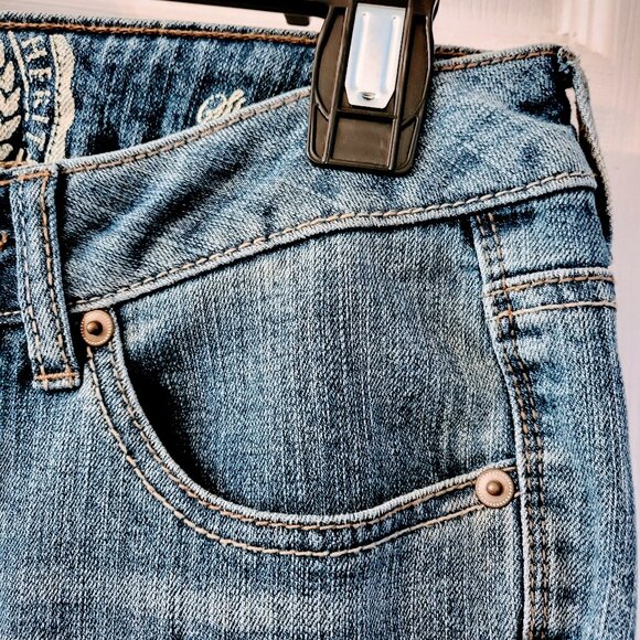 BEAUTIFUL 2-PIECE BUNDLE of BNWT Sz 5 Jeans/EUC Precious Floral Skirt-SO CUTE - Picture 12 of 13